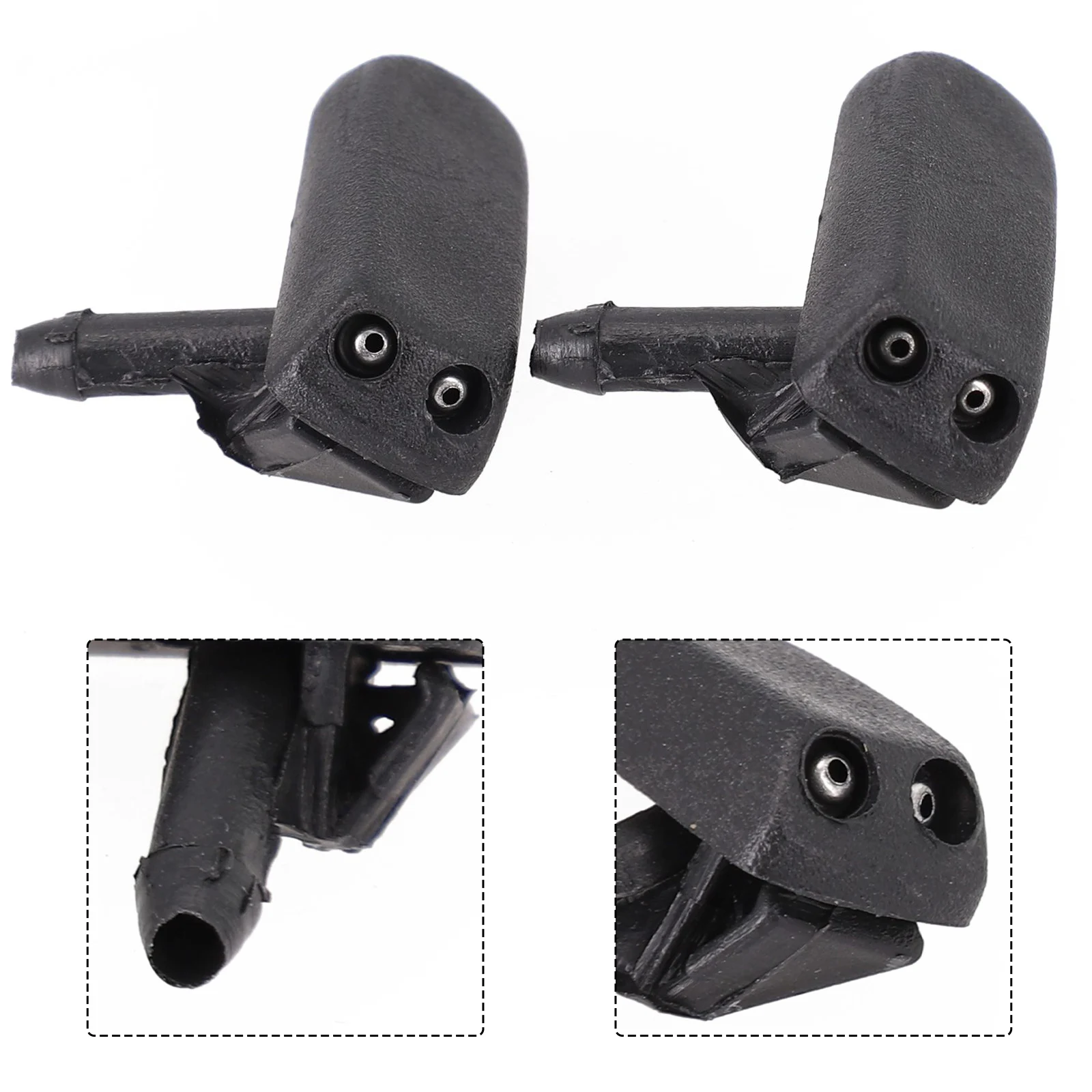 2 PCS Car Front Windshield Washing Nozzle Black Plastic Windshield Wiper Cover Washing Nozzle For T4 For Golf 191955985A
2 PCS Car Front Windshield Washing Nozzle Black Plastic Windshield Wiper Cover Washing Nozzle For T4 For Golf 191955985A