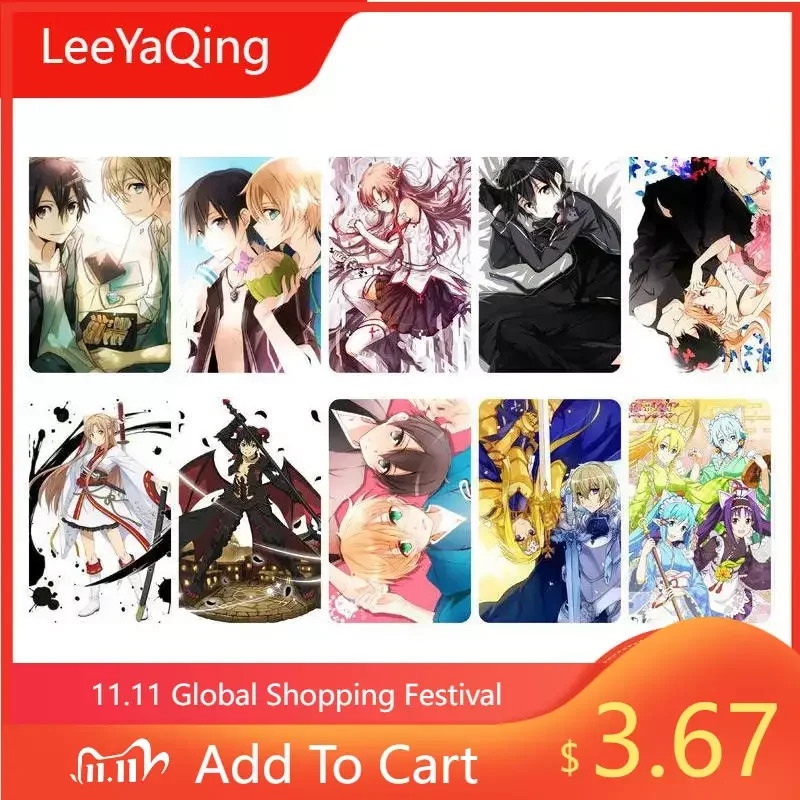 

Sword Art Online Anime Stationery Stickers Smooth Surface Kids Stickers Custom Stickers