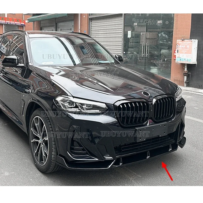 Front Bumper Splitter Lip Spoiler Diffuser Guard Body Kit Cover For BMW X3 G01 X4 G02 Dark Kni 2021 2022+ Gloss Black ABS Tuning
Front Bumper Splitter Lip Spoiler Diffuser Guard Body Kit Cover For BMW X3 G01 X4 G02 Dark Kni 2021 2022+ Gloss Black ABS Tuning