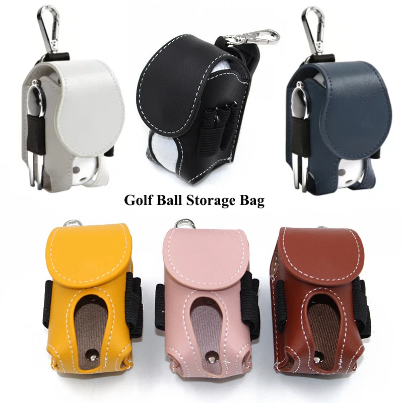 PU leather Golf Ball Storage Bag Waist Bag Mini Pocket Golf Ball Pouch Golf Ball Case Waist Holder Bag with Metal Buckle 
PU leather Golf Ball Storage Bag Waist Bag Mini Pocket Golf Ball Pouch Golf Ball Case Waist Holder Bag with Metal Buckle