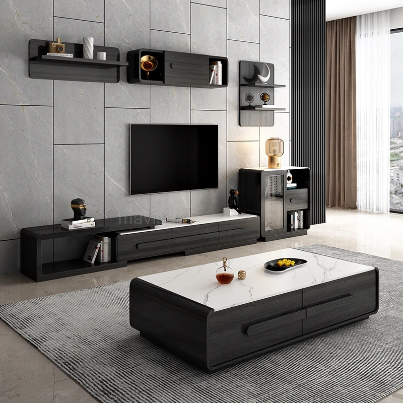 White Practical Coffee Tabl Television Set Cabinet Modern Minimalist Versatile Home Furniture Extension Slate Table Furniture
White Practical Coffee Tabl Television Set Cabinet Modern Minimalist Versatile Home Furniture Extension Slate Table Furniture