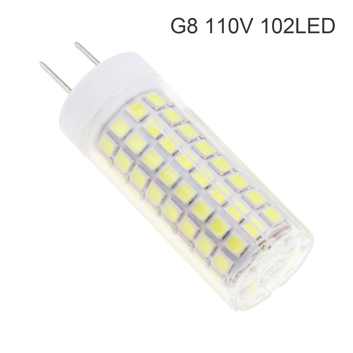

Dimmable G8 LED Bulb Light 110V White / Warm White 102 LEDs 2835 SMD 10W Corn Bulbs Ceramic Lamp Lighting Accessories