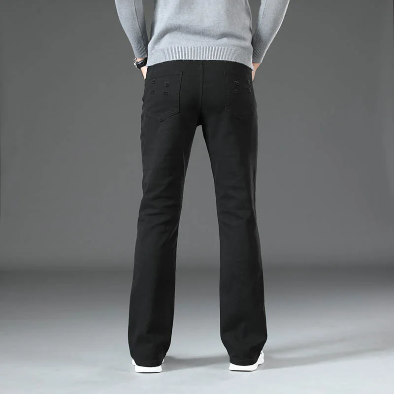 Jeans Men Men's Ripped Denim Micro Flared Pants Classic Design Big Flared Pants Black Jeans
Jeans Men Men's Ripped Denim Micro Flared Pants Classic Design Big Flared Pants Black Jeans