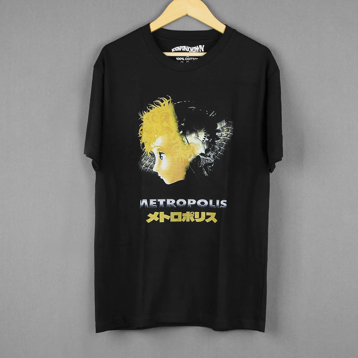 Metropolis T-Shirt Japanese Anime Katsuhiro Ohtomo Osamu Tezuka Memories Classic Fit Men Women Cotton Summer Black Tee
Metropolis T-Shirt Japanese Anime Katsuhiro Ohtomo Osamu Tezuka Memories Classic Fit Men Women Cotton Summer Black Tee