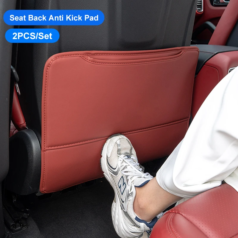 For Porsche Cayenne 2018-2023 Panamera 2PCS Car Seat Back Protector PU Leather Anti Kick Dirty Pad With Storage Bag Accessories
For Porsche Cayenne 2018-2023 Panamera 2PCS Car Seat Back Protector PU Leather Anti Kick Dirty Pad With Storage Bag Accessories