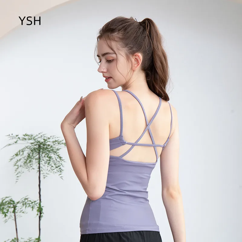 YUSHUHUA Sexy Cross Back Sport Tops Women Slim Yoga Tank Tops Gym Fitness Tops Sleeveless Vest Running Training Tees Sportswear
YUSHUHUA Sexy Cross Back Sport Tops Women Slim Yoga Tank Tops Gym Fitness Tops Sleeveless Vest Running Training Tees Sportswear