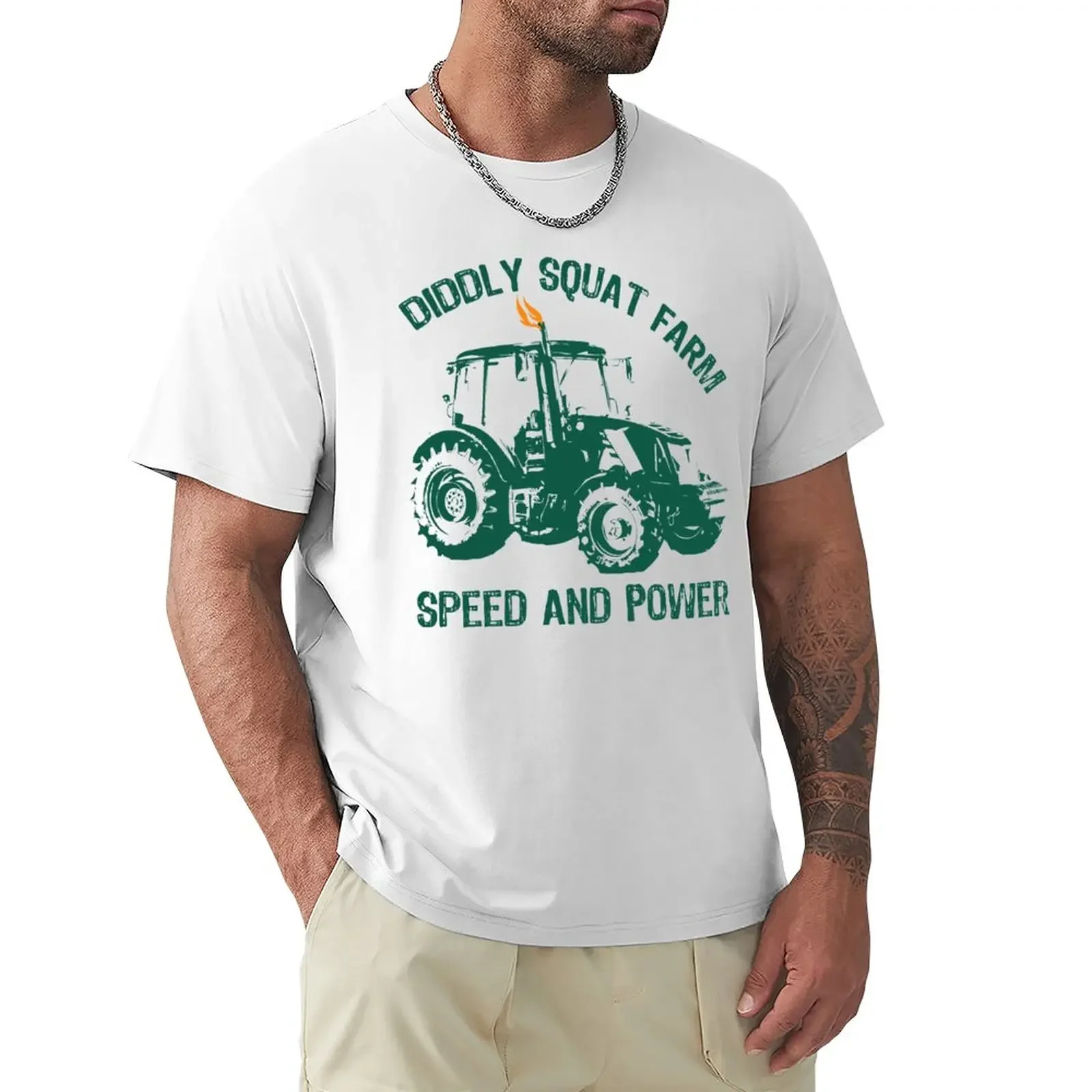 

Perfect Tractor Design Diddly Squat Farm Speed And Power T-Shirt sports fans sublime mens t shirts casual stylish