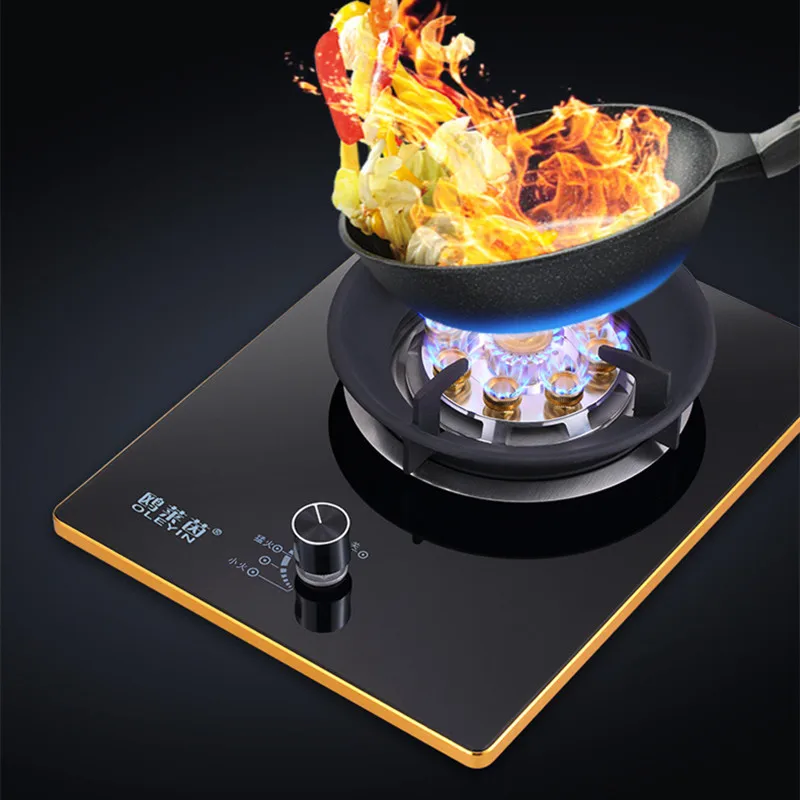 Gas Stove cooktop Single-head Embedded Natural Liquefied Gas Nine-chamber Fierce Fire Stove
Gas Stove cooktop Single-head Embedded Natural Liquefied Gas Nine-chamber Fierce Fire Stove