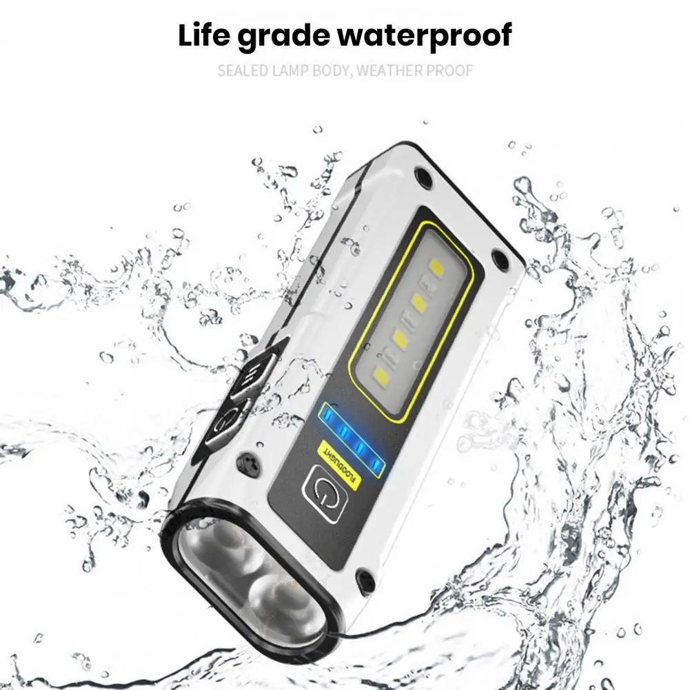 High-brightness Flashlight Compact Waterproof Led Flashlight with Super Bright Cob Side Light Multiple Modes for Portable
High-brightness Flashlight Compact Waterproof Led Flashlight with Super Bright Cob Side Light Multiple Modes for Portable