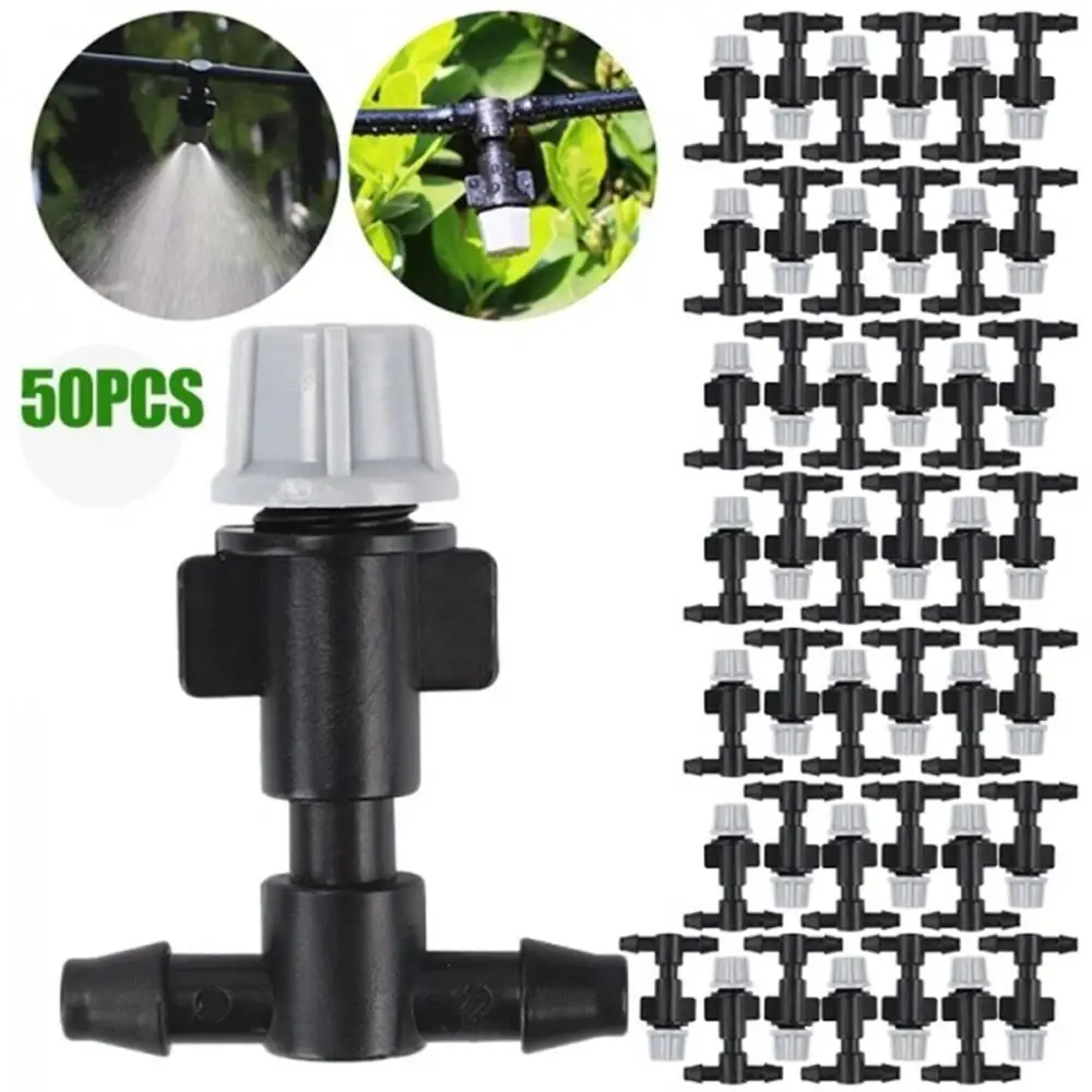 

50pcs Plastic Agriculture Automatic Watering Sprinkler Mist Spray Irrigation System Atomizing Nozzle