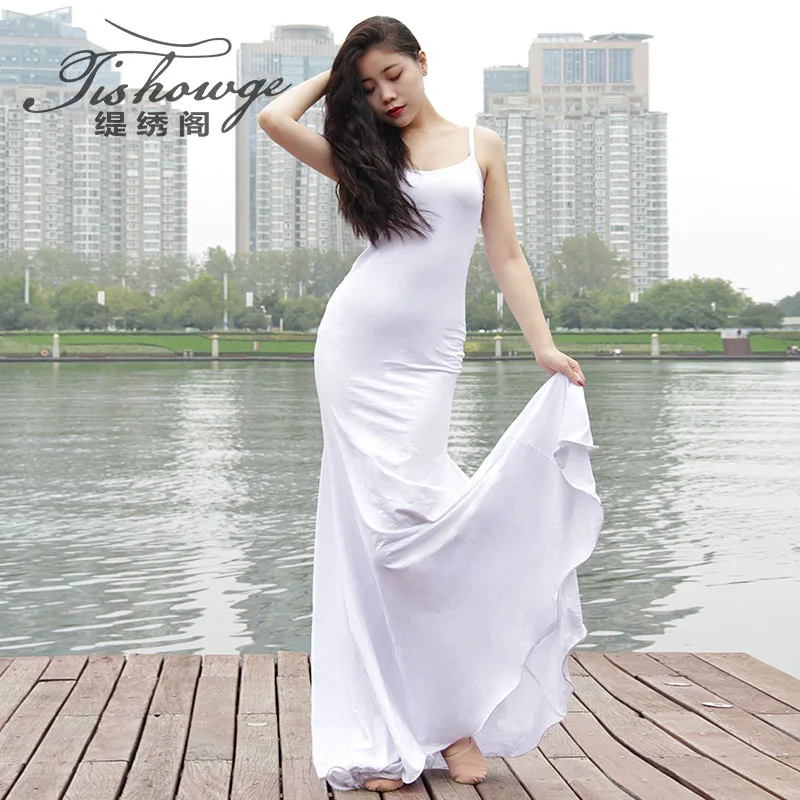 2022 New Belly Dance Clothes Suspender Long Slim Dress with Fishtail Skirt for Women Oriental Dance Performance Costumes E22198
2022 New Belly Dance Clothes Suspender Long Slim Dress with Fishtail Skirt for Women Oriental Dance Performance Costumes E22198