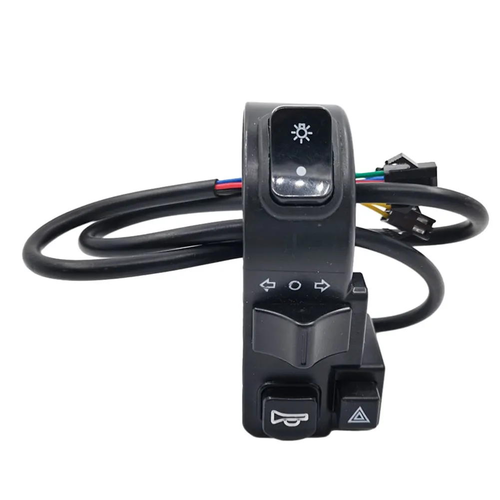 4in1 Ebike Light Switch Horn Turn Signal Lights Switches For E-Scooter ATV Motorcycle Handlebar Switch E-bike Accessories
4in1 Ebike Light Switch Horn Turn Signal Lights Switches For E-Scooter ATV Motorcycle Handlebar Switch E-bike Accessories