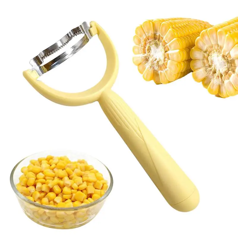 Stainless Steel Corn Planer Ergonomic Handle Corn Peeler Peel Cob Cutter Thresher Corn Stripper Fruit Vegetable Kitchen Tools
Stainless Steel Corn Planer Ergonomic Handle Corn Peeler Peel Cob Cutter Thresher Corn Stripper Fruit Vegetable Kitchen Tools