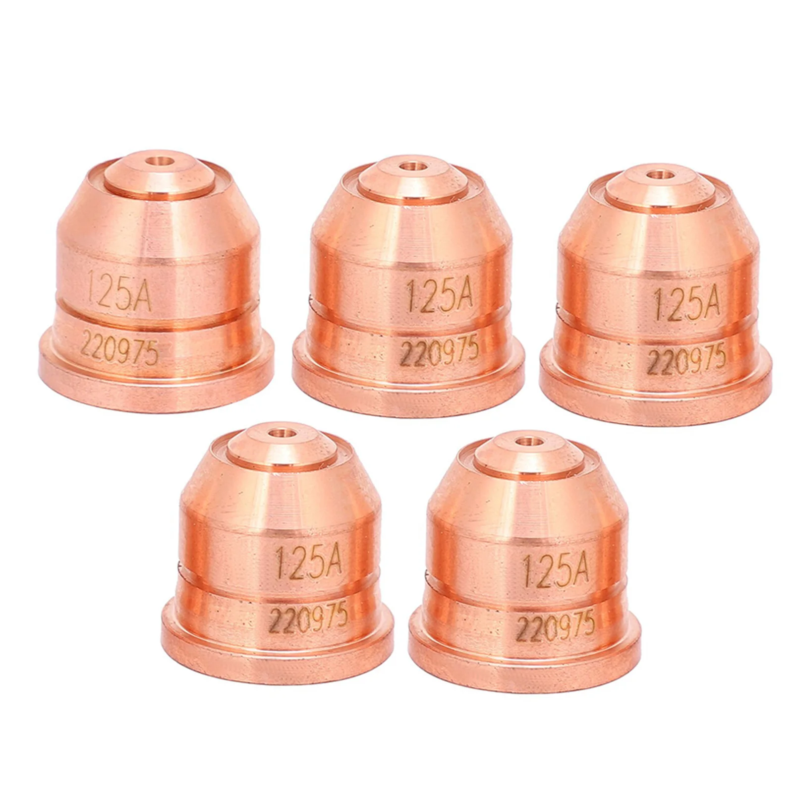 5Pcs Plasma Cutting Consumable Tip 125A Nozzle 220975 Fit 125 Series Torch Nozzles Are Made Of Copper Tube Welders Tool
5Pcs Plasma Cutting Consumable Tip 125A Nozzle 220975 Fit 125 Series Torch Nozzles Are Made Of Copper Tube Welders Tool