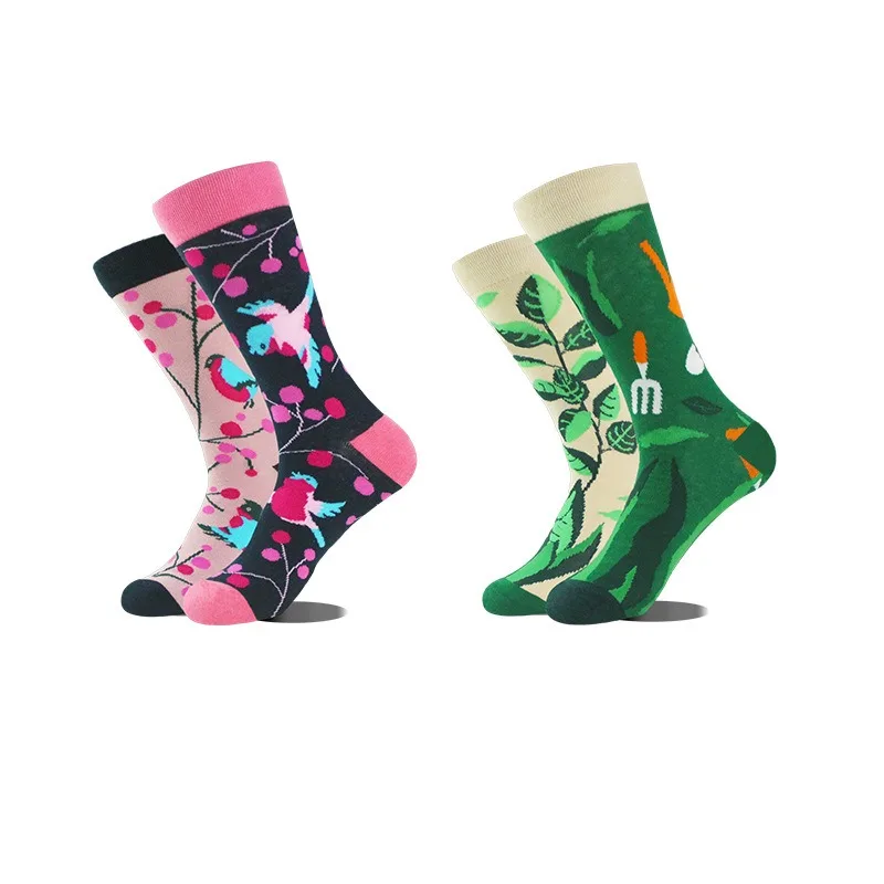 Fashion Asymmetrical Pattern Men Socks A/B Style Street Hip Hop Skateboard Man Cotton Sock Breathable Harajuku Calcetines Hombre
Fashion Asymmetrical Pattern Men Socks A/B Style Street Hip Hop Skateboard Man Cotton Sock Breathable Harajuku Calcetines Hombre