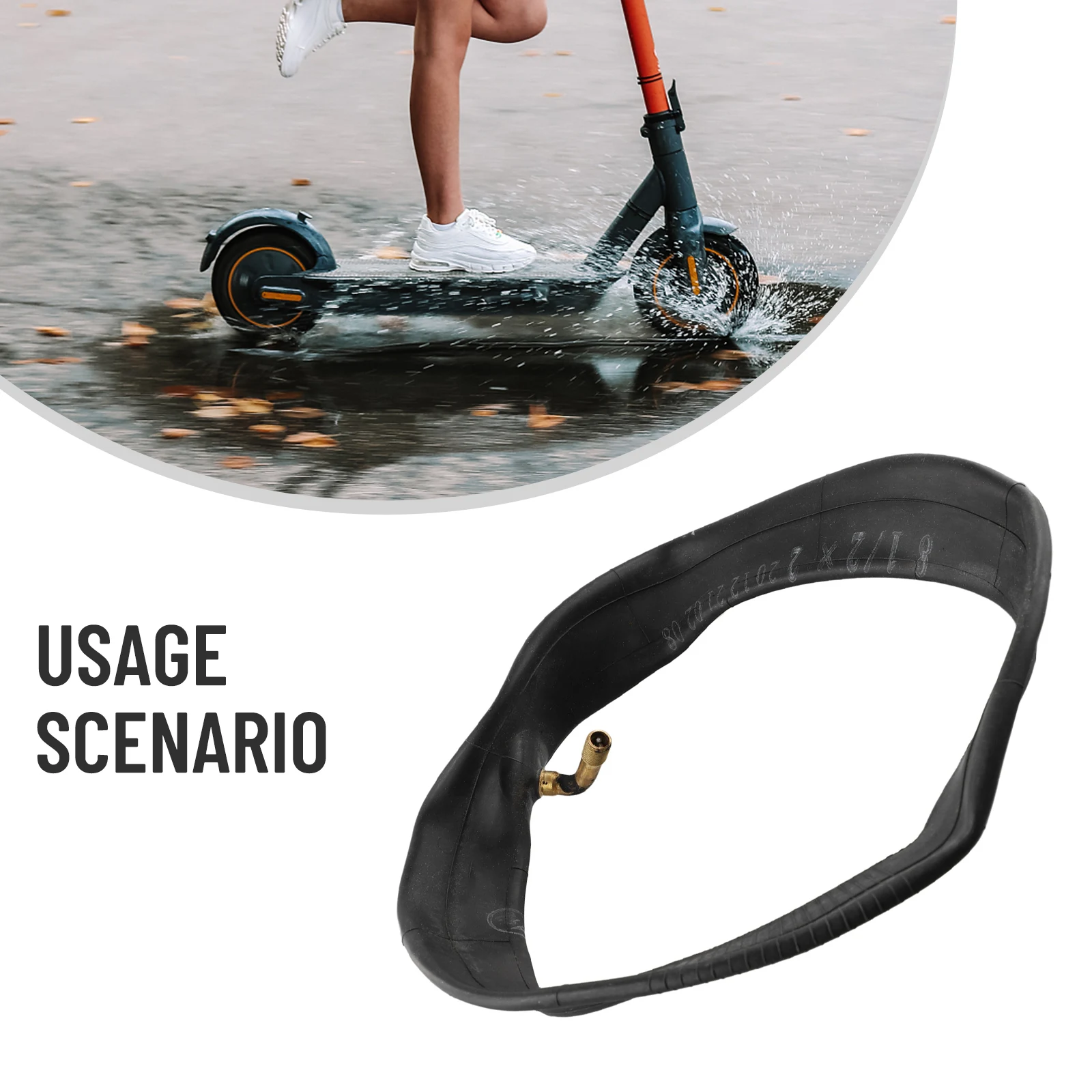 8.5 Inch Electric Scooter Inner Tube 8 1/2X2(50-156) Tire Replacement Applications Scooter Accessory Parts For Cycling
8.5 Inch Electric Scooter Inner Tube 8 1/2X2(50-156) Tire Replacement Applications Scooter Accessory Parts For Cycling