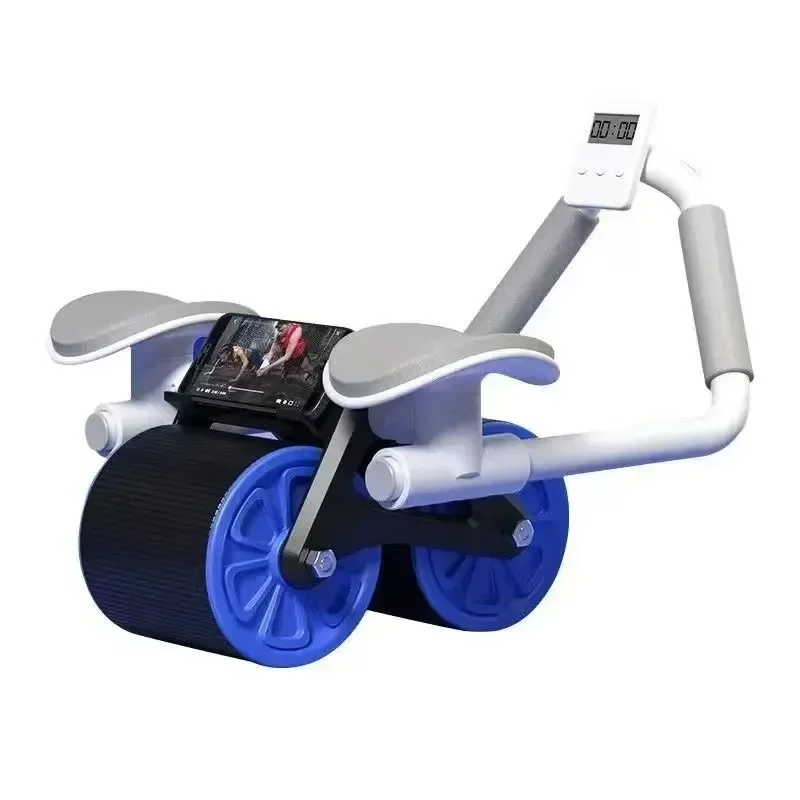 

Автоматический тренажер поддерживающий тренировочный плоский ролик отскок женский пуш-ап домашнее колесо для мышц брюшного пресса