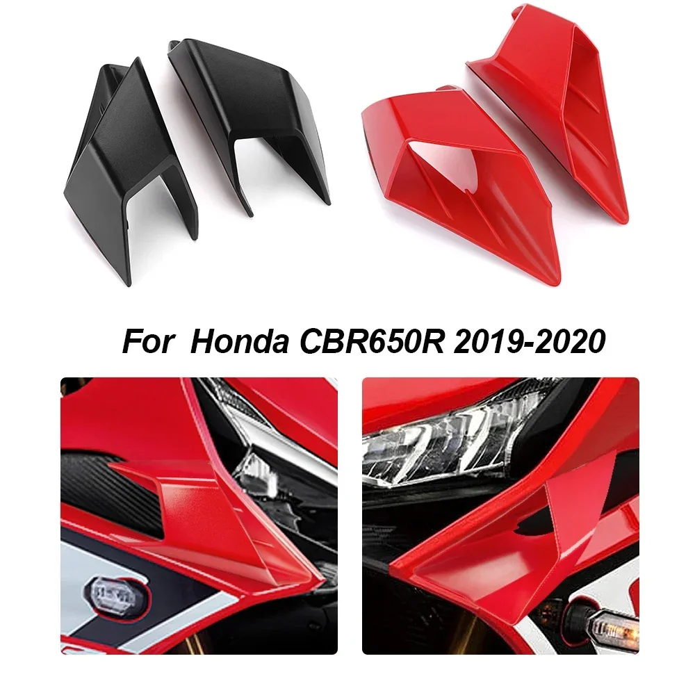 Fairing Winglets For Honda CBR650R Motorcycle Fairing Winglets Side Wing Protection Fin Trim Cover For CBR650 CBR 650R 2019 2020
Fairing Winglets For Honda CBR650R Motorcycle Fairing Winglets Side Wing Protection Fin Trim Cover For CBR650 CBR 650R 2019 2020