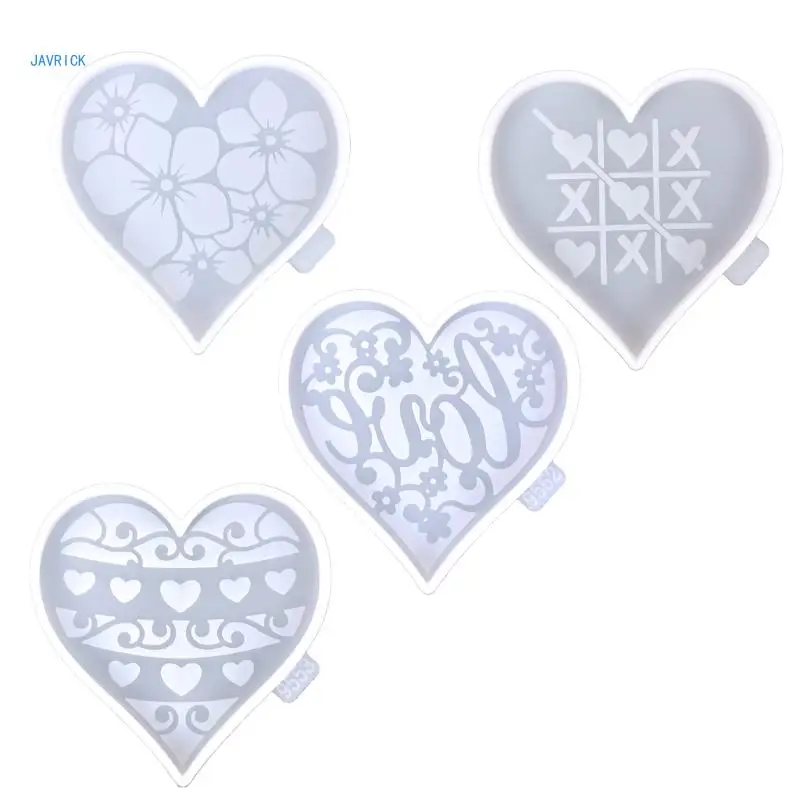 Love Heart Tray Mold Silicone Epoxy Resin Placemat Mold Used to Make Artificial Pieces Coasters
Love Heart Tray Mold Silicone Epoxy Resin Placemat Mold Used to Make Artificial Pieces Coasters