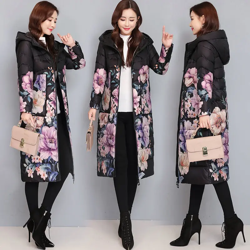 Women New Winter Mid-Length Slim Thicken Jackets Female Down Cotton Jacket Loose Hooded Ladies Puffer Warm Coats G744
Women New Winter Mid-Length Slim Thicken Jackets Female Down Cotton Jacket Loose Hooded Ladies Puffer Warm Coats G744