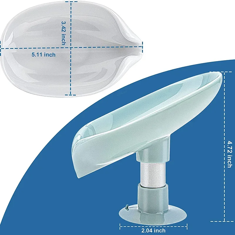 1Pcs Suction Cup Soap Dish for Bathroom Shower Portable Leaf Soap Holder Plastic Sponge Tray for Bathroom Kitchen Accessories
1Pcs Suction Cup Soap Dish for Bathroom Shower Portable Leaf Soap Holder Plastic Sponge Tray for Bathroom Kitchen Accessories