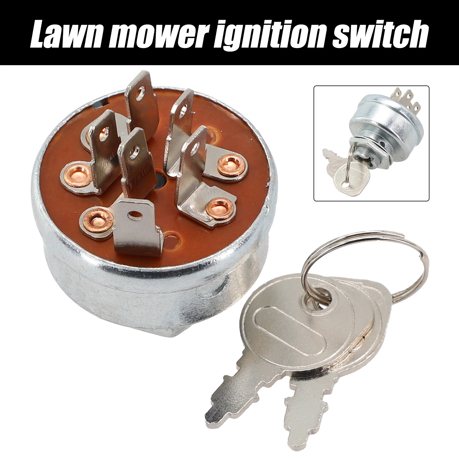 Ignition Starter Keyed Ignition Starter Switch for Toro Groundsmaster 172 322 325 Tractor High Quality Replacement
Ignition Starter Keyed Ignition Starter Switch for Toro Groundsmaster 172 322 325 Tractor High Quality Replacement