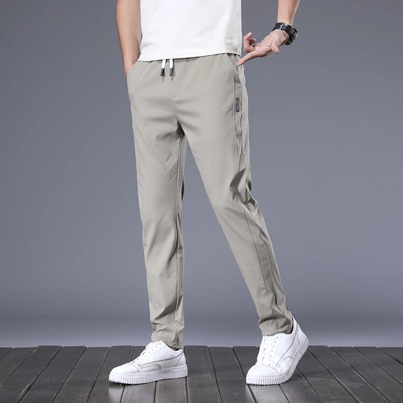 Men's Trousers Spring Summer New Thin Green Solid Color Fashion Pocket Applique Full Length Casual Work Pants Pantalon
Men's Trousers Spring Summer New Thin Green Solid Color Fashion Pocket Applique Full Length Casual Work Pants Pantalon