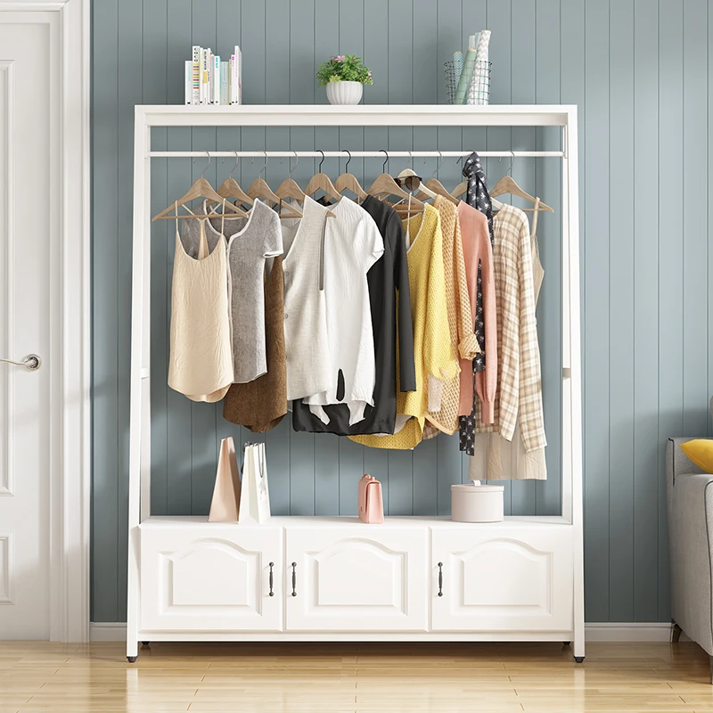Clothes and hats rack, bedroom floor to floor hanging clothes rack, steel and wood shoe rack, household living room
Clothes and hats rack, bedroom floor to floor hanging clothes rack, steel and wood shoe rack, household living room
