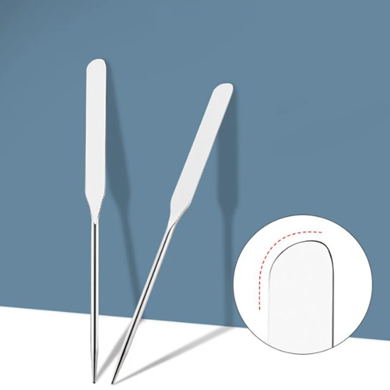 1pc Stainless Steel Mixing Spatula Tool Dual Heads Makeup Toner Spatula Stick Art Supply
1pc Stainless Steel Mixing Spatula Tool Dual Heads Makeup Toner Spatula Stick Art Supply