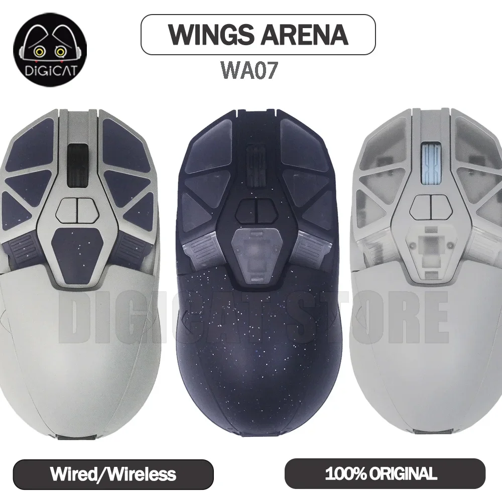 WA07 Gamer Wireless Mouse 26000dpi Lightweight 7 Buttons PAW3395 Wired Mouse 650IPS Office E-sport Gaming DIY Mice For Windows
WA07 Gamer Wireless Mouse 26000dpi Lightweight 7 Buttons PAW3395 Wired Mouse 650IPS Office E-sport Gaming DIY Mice For Windows