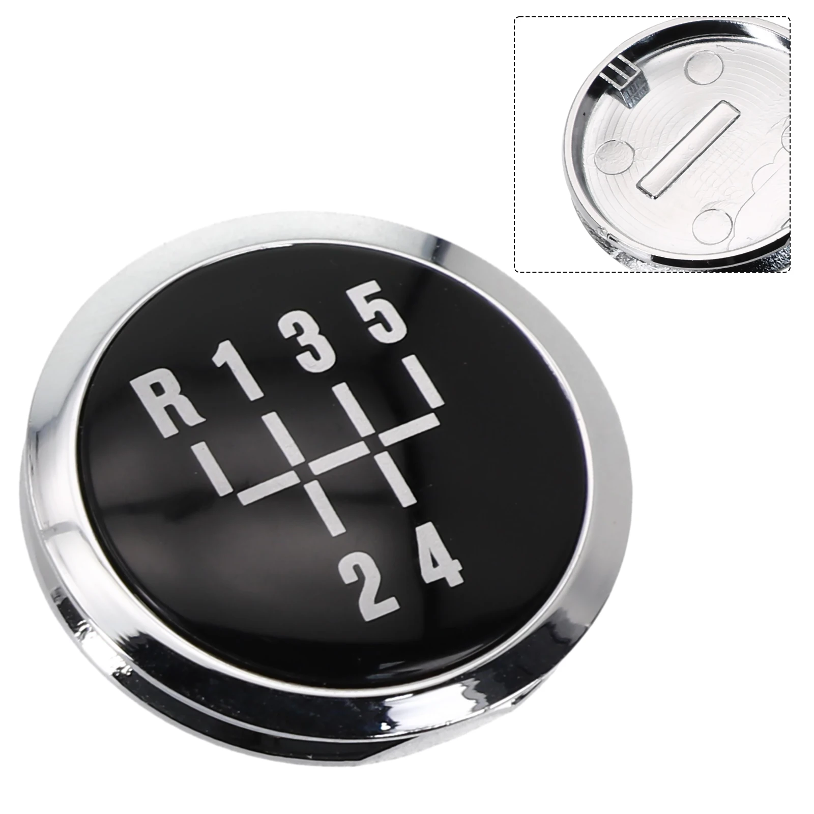 5 Speed Car Gear Knob Cap Black Silver Plastic Top Badge Fit For Vauxhall For OPEL Gear Knob Cap 2004-2010 Compatibility
5 Speed Car Gear Knob Cap Black Silver Plastic Top Badge Fit For Vauxhall For OPEL Gear Knob Cap 2004-2010 Compatibility