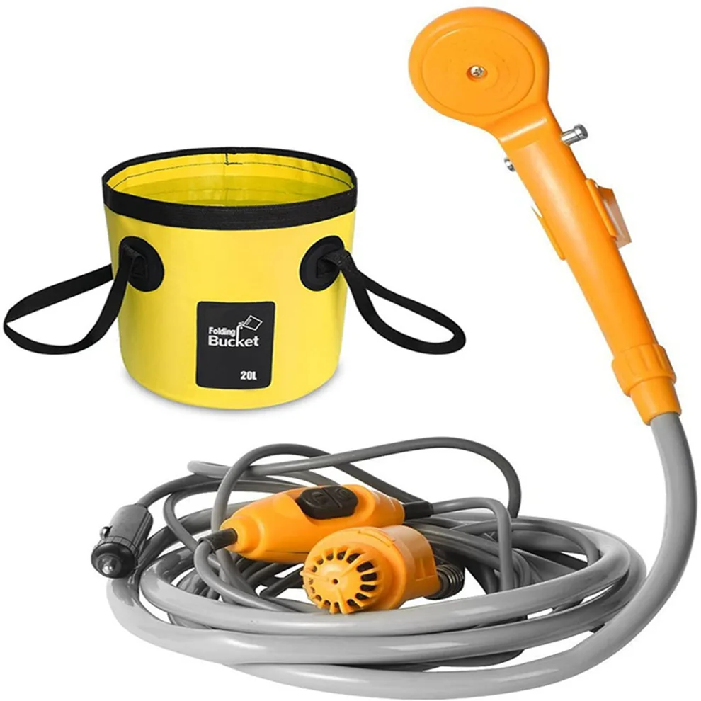 New Outdoor Shower Head 12V Portable Electric Shower Pump Camping Car Cigarette Lighter Water Pump For Travel Road Car Wash
New Outdoor Shower Head 12V Portable Electric Shower Pump Camping Car Cigarette Lighter Water Pump For Travel Road Car Wash
