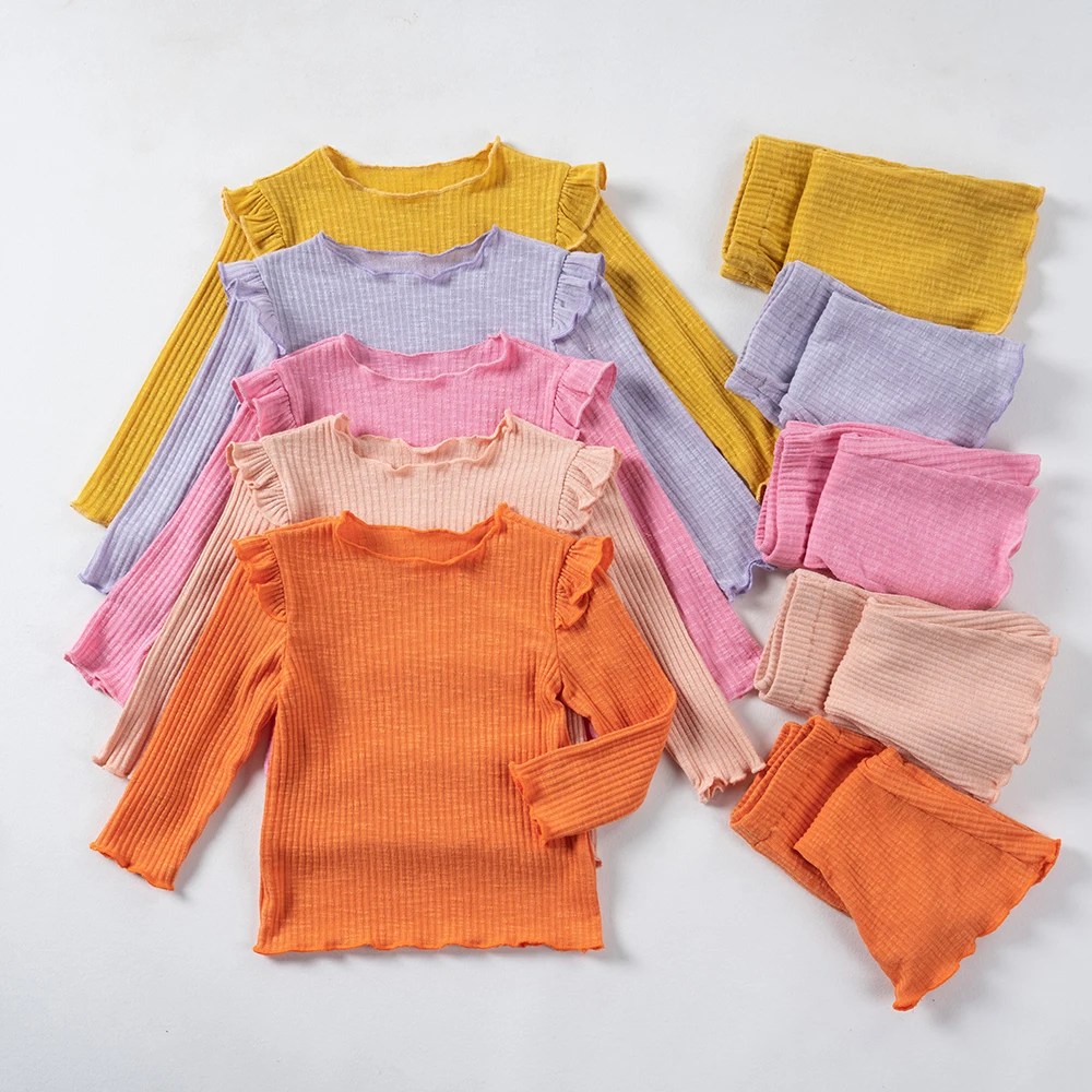 New Infant Girls Clothes Sets Autumn Long Sleeves Tops Bell-bottoms Loungewear Suits Toddler Children Casual Pajamas Outfit
New Infant Girls Clothes Sets Autumn Long Sleeves Tops Bell-bottoms Loungewear Suits Toddler Children Casual Pajamas Outfit
