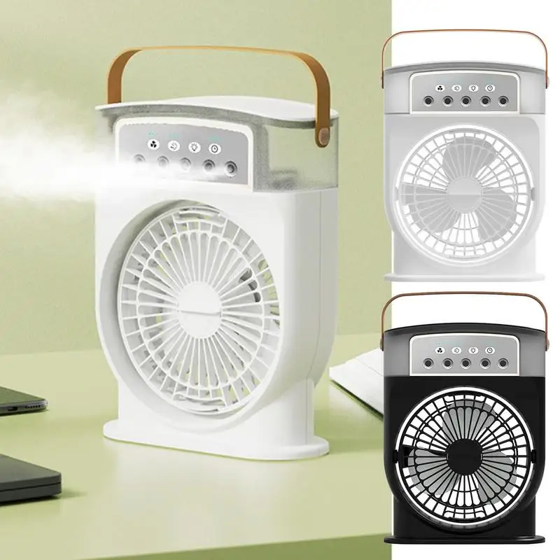 Desk Misting Fan 4 In 1 Portable Mini Air Conditioner Table Fan Hand Held Travel Cooling Rechargeable With Water Tank Outdoors
Desk Misting Fan 4 In 1 Portable Mini Air Conditioner Table Fan Hand Held Travel Cooling Rechargeable With Water Tank Outdoors