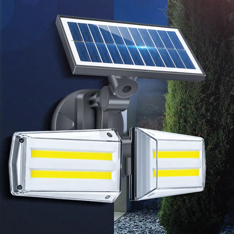 Outdoor Motion Sensor Solar Lights - 2 Adjustable Light Heads 3 Modes Waterproof Floodlight For Patio Garage Backyard Garden
Outdoor Motion Sensor Solar Lights - 2 Adjustable Light Heads 3 Modes Waterproof Floodlight For Patio Garage Backyard Garden