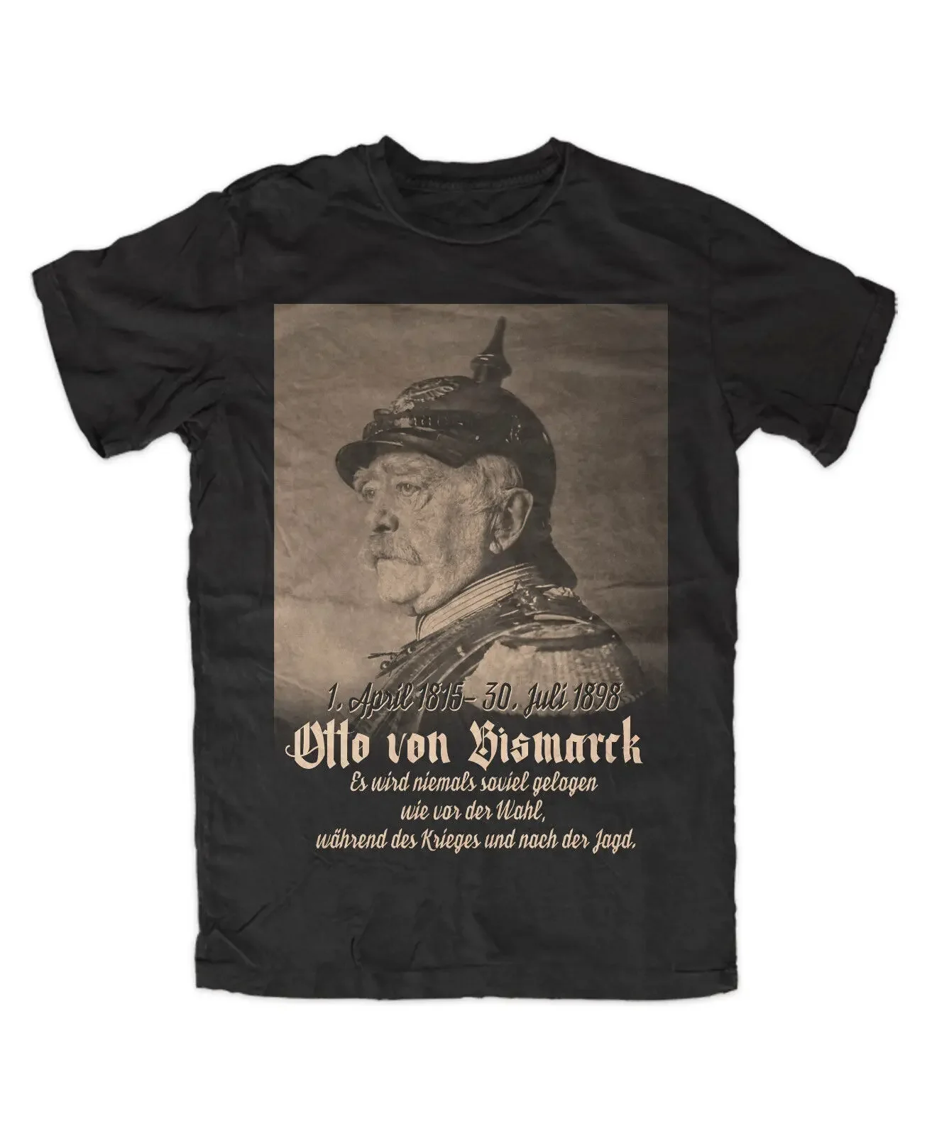 Футболка премиум-класса Otto von Bismarck, черная цитая Культовая армия, Германия
Футболка премиум-класса Otto von Bismarck, черная цитая Культовая армия, Германия