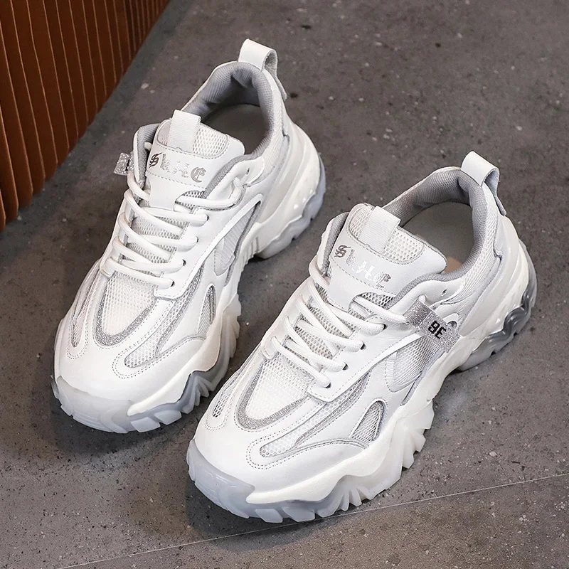 Women's Chunky Platform Sneakers Breathable Comfort Running Tennis Fitness Gym Jogging Walking Casual Sports Shoes
Women's Chunky Platform Sneakers Breathable Comfort Running Tennis Fitness Gym Jogging Walking Casual Sports Shoes