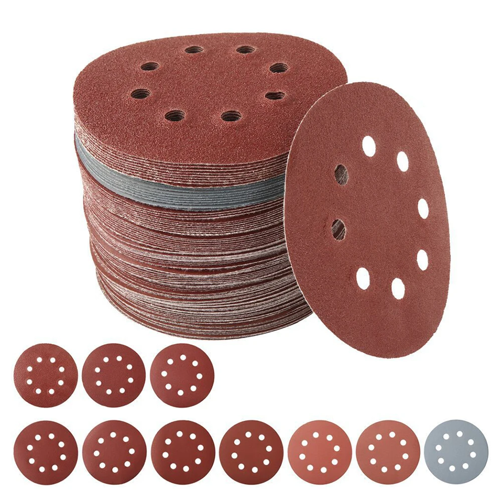 10pcs 5 Inch 8 Holes Sandpaper Round Shape Sanding Discs 80-30000grit Sanding Paper Buffing Sheet For Random Orbital Sander
10pcs 5 Inch 8 Holes Sandpaper Round Shape Sanding Discs 80-30000grit Sanding Paper Buffing Sheet For Random Orbital Sander