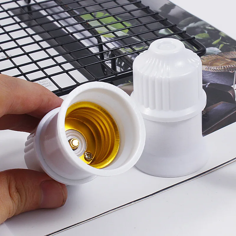 50Pc E27 Hanging Lamp Thread Base Screw Light Bulb Ceramics Socket Holder Flame Retardant Durable Safe Non Electric
50Pc E27 Hanging Lamp Thread Base Screw Light Bulb Ceramics Socket Holder Flame Retardant Durable Safe Non Electric