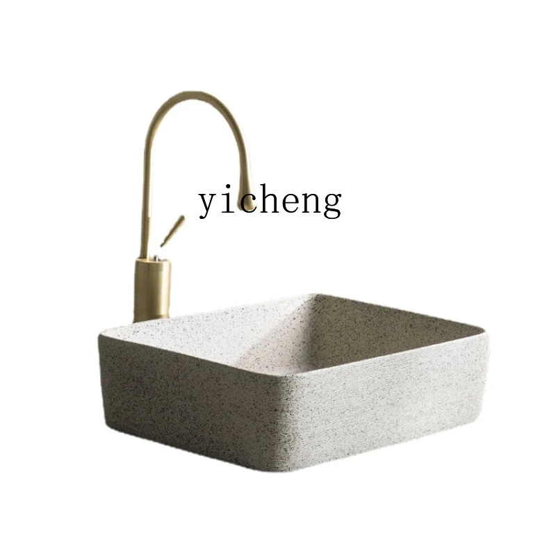 Ceramic Basin on Xl Table High-Looking Outdoor Home Bathroom Washbasin Art
Ceramic Basin on Xl Table High-Looking Outdoor Home Bathroom Washbasin Art