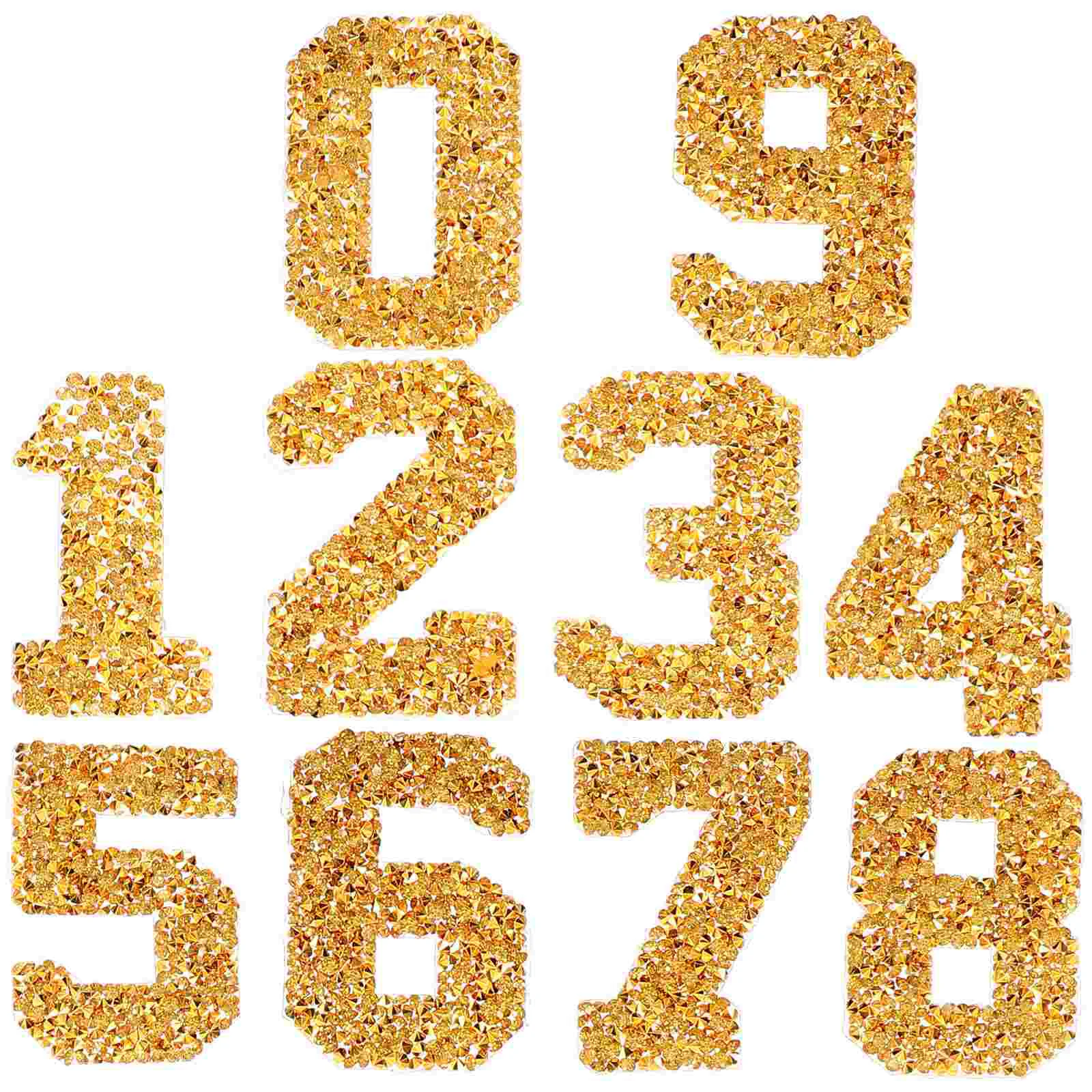 Rhinestone Number Stickers Iron Patches Replaceable Diamond Decor Wear-resistant Hat Hot Drill Small Clothes
Rhinestone Number Stickers Iron Patches Replaceable Diamond Decor Wear-resistant Hat Hot Drill Small Clothes