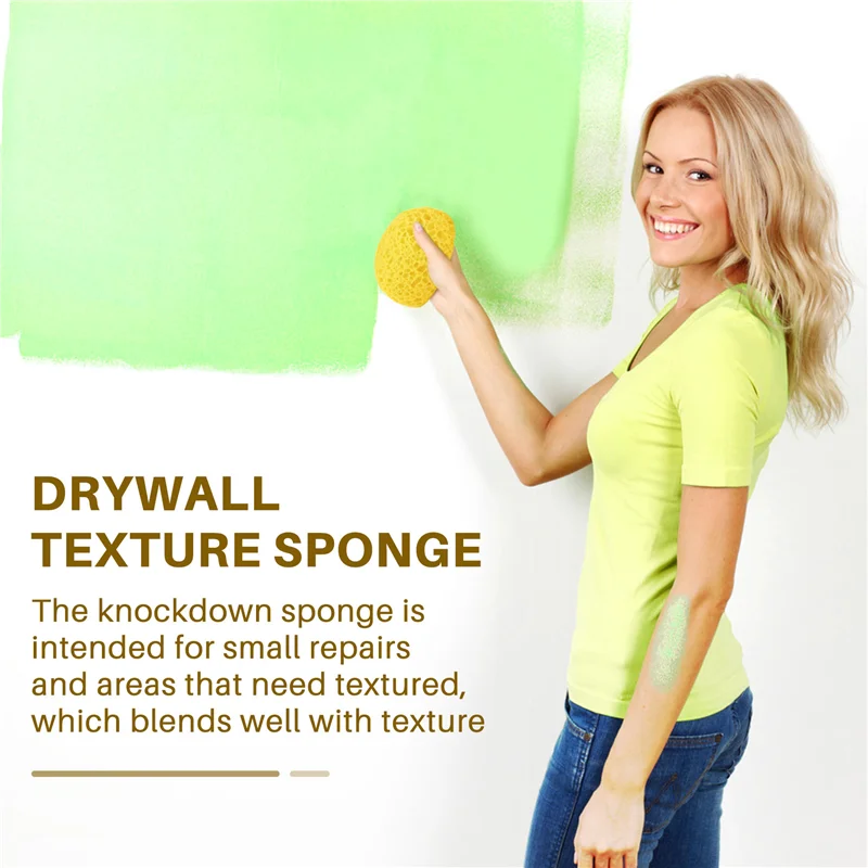 4Pcs Texture Sponge Drywall Texture Sponge Texture Sponge for Texture Repair DIY Painting Ceiling (12 x 9 x 7cm)
4Pcs Texture Sponge Drywall Texture Sponge Texture Sponge for Texture Repair DIY Painting Ceiling (12 x 9 x 7cm)