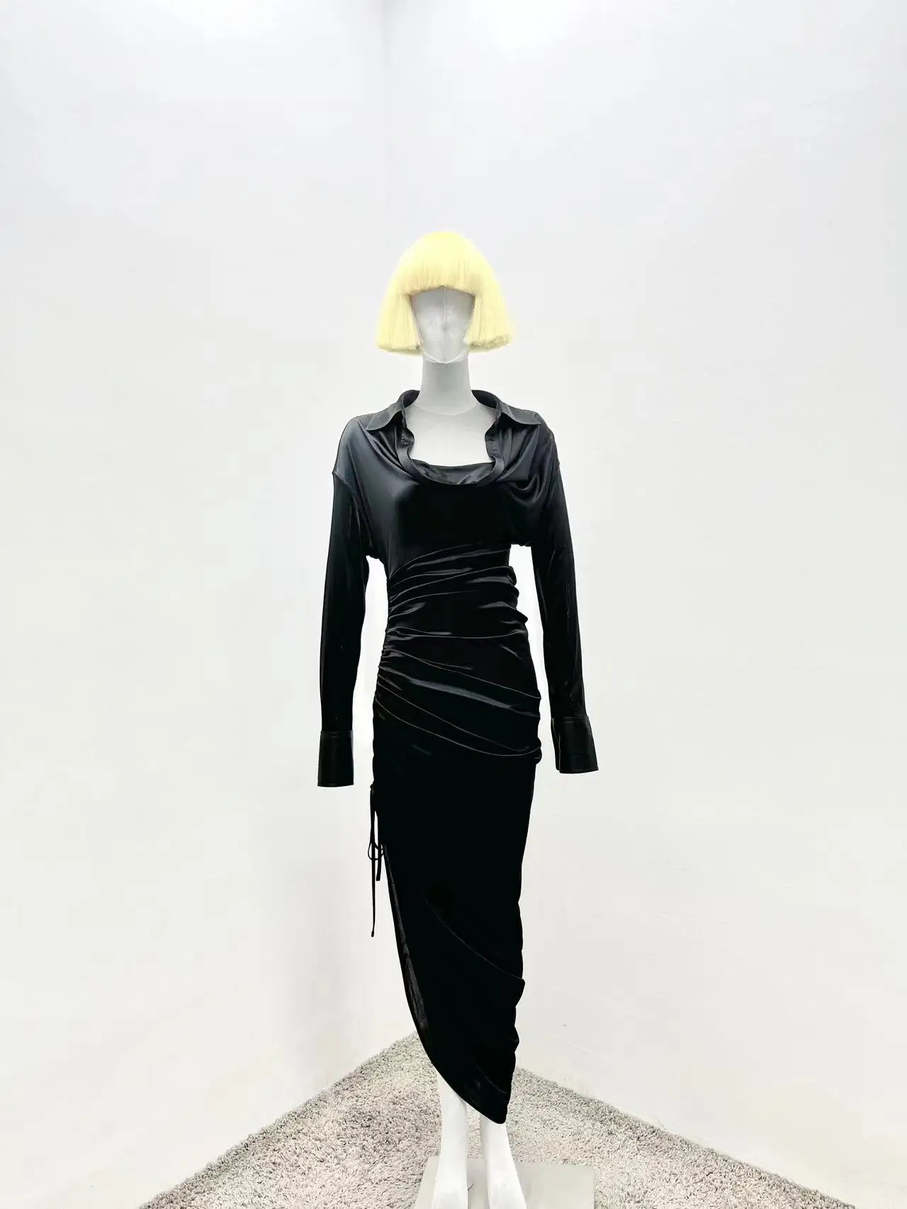 High Quality 2023 Summer Women Fashion Runway Top Holiday Long Solid Dress Ladies Slim Hot Sale Draped Dresses
High Quality 2023 Summer Women Fashion Runway Top Holiday Long Solid Dress Ladies Slim Hot Sale Draped Dresses