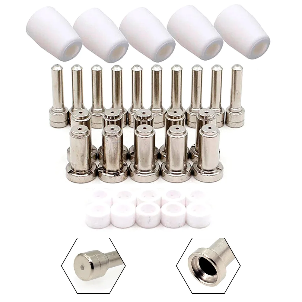 PT 31XT Plasma Electrode and Nozzle Kit 35pcs Set with 20862 Electrode and 30A 20860 Nozzle Top Quality Materials
PT 31XT Plasma Electrode and Nozzle Kit 35pcs Set with 20862 Electrode and 30A 20860 Nozzle Top Quality Materials