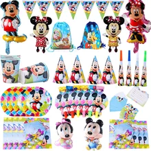 Disney Cartoon Mickey Mouse New Disposable Tableware Set Paper Plates Cup Napkin Happy Birthday Party Decorations Supplies
Disney Cartoon Mickey Mouse New Disposable Tableware Set Paper Plates Cup Napkin Happy Birthday Party Decorations Supplies
