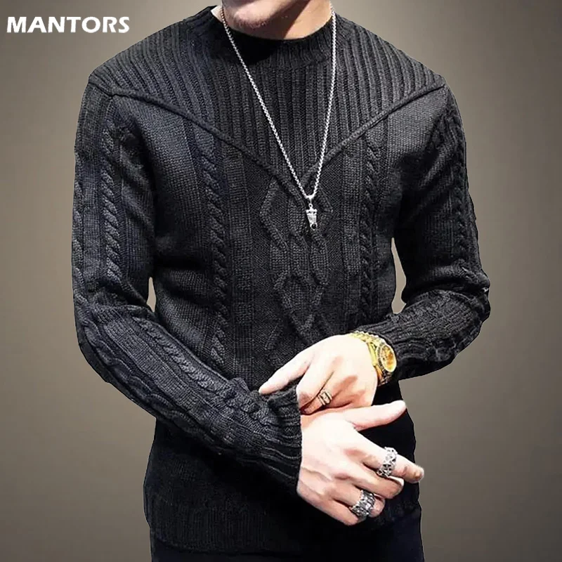 Vintage Basic Men Sweaters Solid Color O-neck Long sleeve Knitted Male Pullover Winter Fashion New Warm Sweater for Men Knitwear
Vintage Basic Men Sweaters Solid Color O-neck Long sleeve Knitted Male Pullover Winter Fashion New Warm Sweater for Men Knitwear
