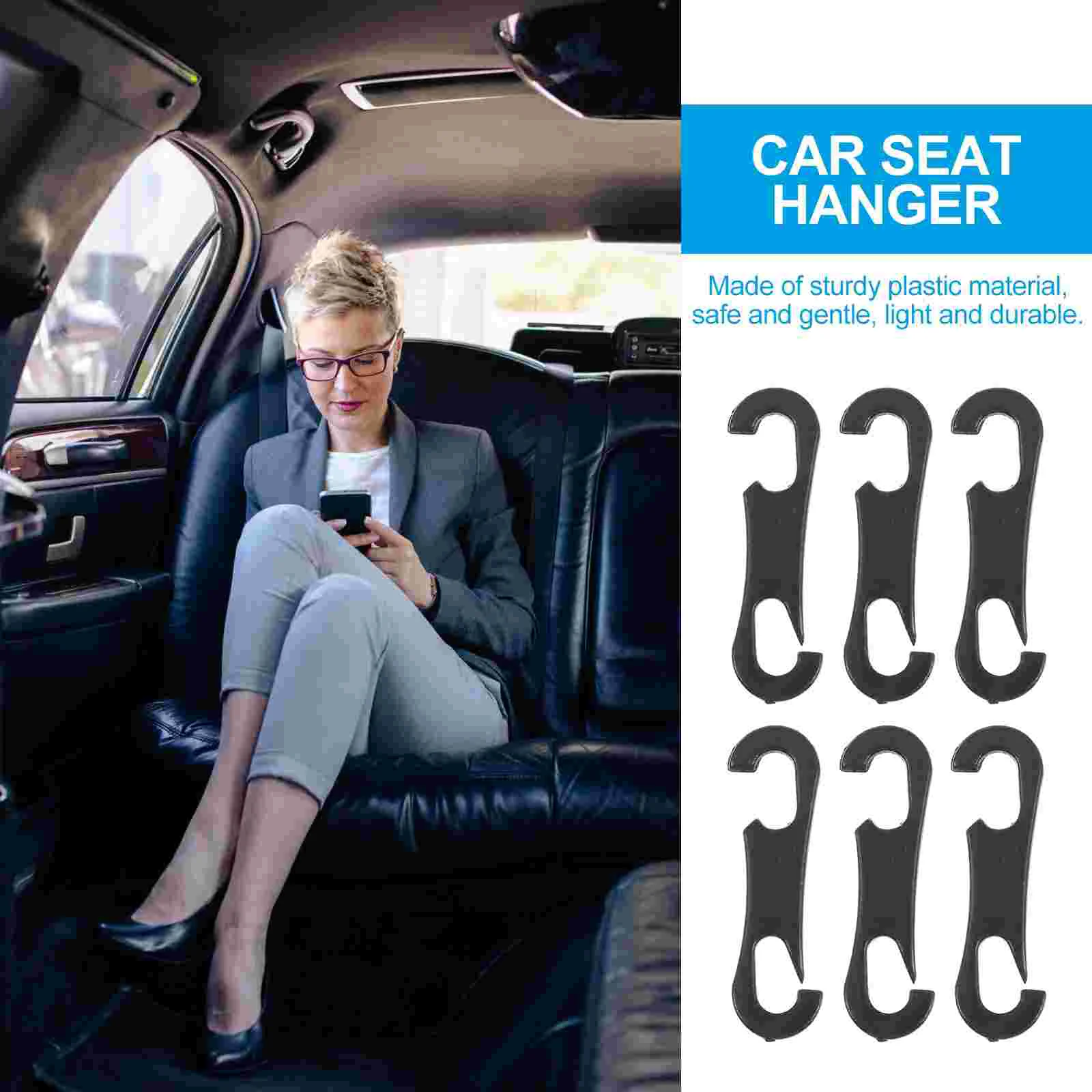200 Pcs Cushion Double Hook Auto Seat Cover Car Accessories Purse Headrest Fix Hooks Abs Interior Vehicle Cars
200 Pcs Cushion Double Hook Auto Seat Cover Car Accessories Purse Headrest Fix Hooks Abs Interior Vehicle Cars