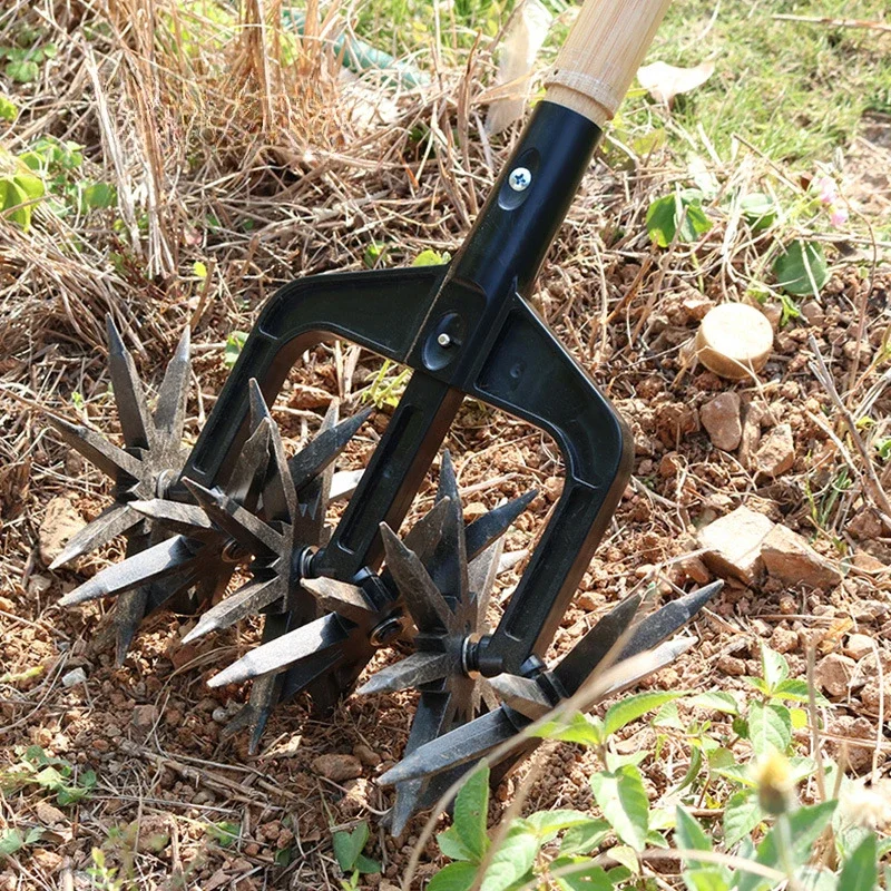 

Новый Тип инструмента для полировки почвы, скарификатор для травы, садовый аэратор, вращающийся культиватор, скарификатор почвы, садовые инструменты и оборудование