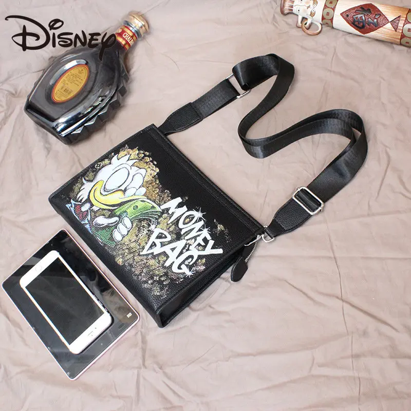 Disney Donald Duck Personality Pu Soft Leather Black Crossbody Bag Multifunctional Men's and Women's Large Capacity Shoulder Bag
Disney Donald Duck Personality Pu Soft Leather Black Crossbody Bag Multifunctional Men's and Women's Large Capacity Shoulder Bag