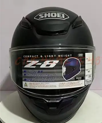 

matt black personality helmet motorcycle helmet full cover all High-quality ABS SHOEI Z8 seasons men and women full helmets